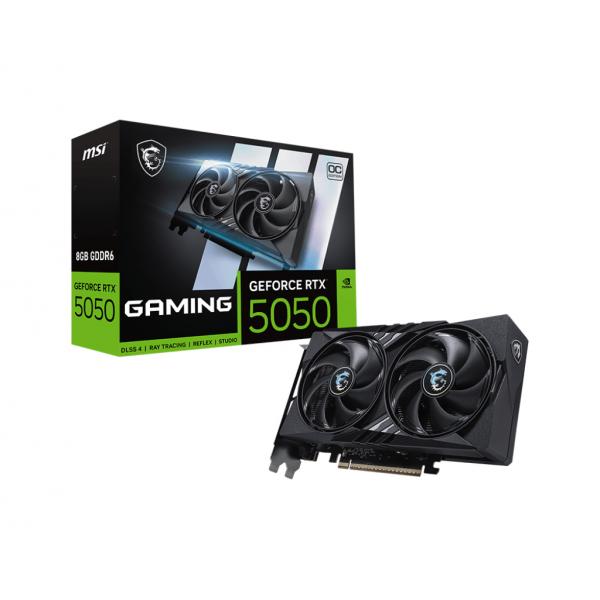 Msi SCHEDA VIDEO GEFORCE RTX 5050 GAMING OC 8 GB (V538-001R) 4711377379946
