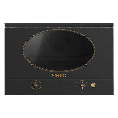 Smeg Microonde incasso MP822NAO Microonde incasso Smeg COLONIALE MP822NAO Antracite 8017709341831