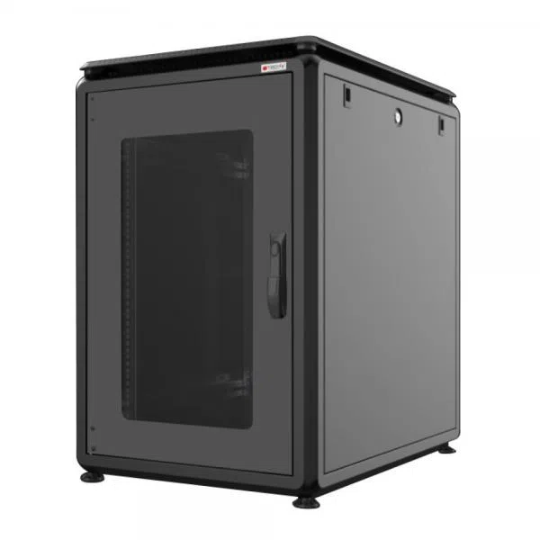 Techly Professional Armadio Server Rack 19'' 600x1000 16 Unità Nero serie Evolution