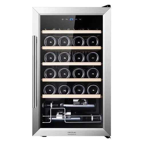 Cecotec Cantinetta libera installazione 2450 Cantinetta Cecotec 00125 GRAND SOMMELIER 2450 Inox e Black 8435484001250