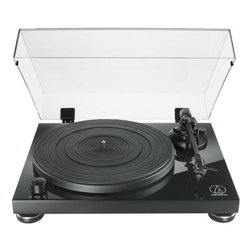 Audio Technica Giradischi ATLPW50PB Giradischi Audio Technica AT LPW50PB FULLY MANUAL Black 4961310152192