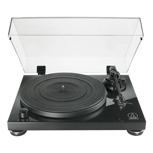 Audio Technica Giradischi ATLPW50PB Giradischi Audio Technica AT LPW50PB FULLY MANUAL Black 4961310152192 — 2