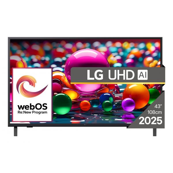 Lg TV LED 43" 43UA74003LB ULTRA HD AI 4K SMART TV WIFI DVB-T2 8806096529911