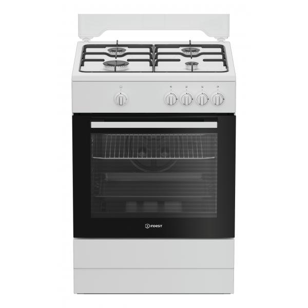 Indesit Cucina A Gas 4 Bruc.forno Gas 64lt 60x60 Bianco I6ggkmw 8050147715765