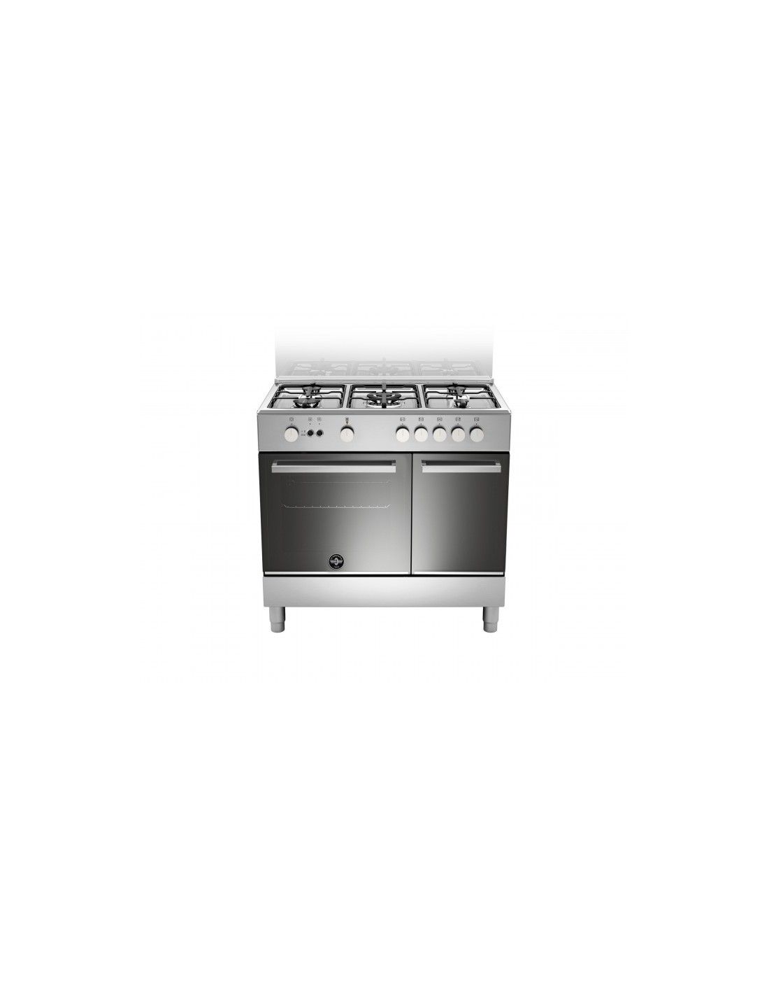 La Germania FTR9P5GXV Cucina Gas 5 Fornelli con Forno da 90 cm Acciaio inossidabile