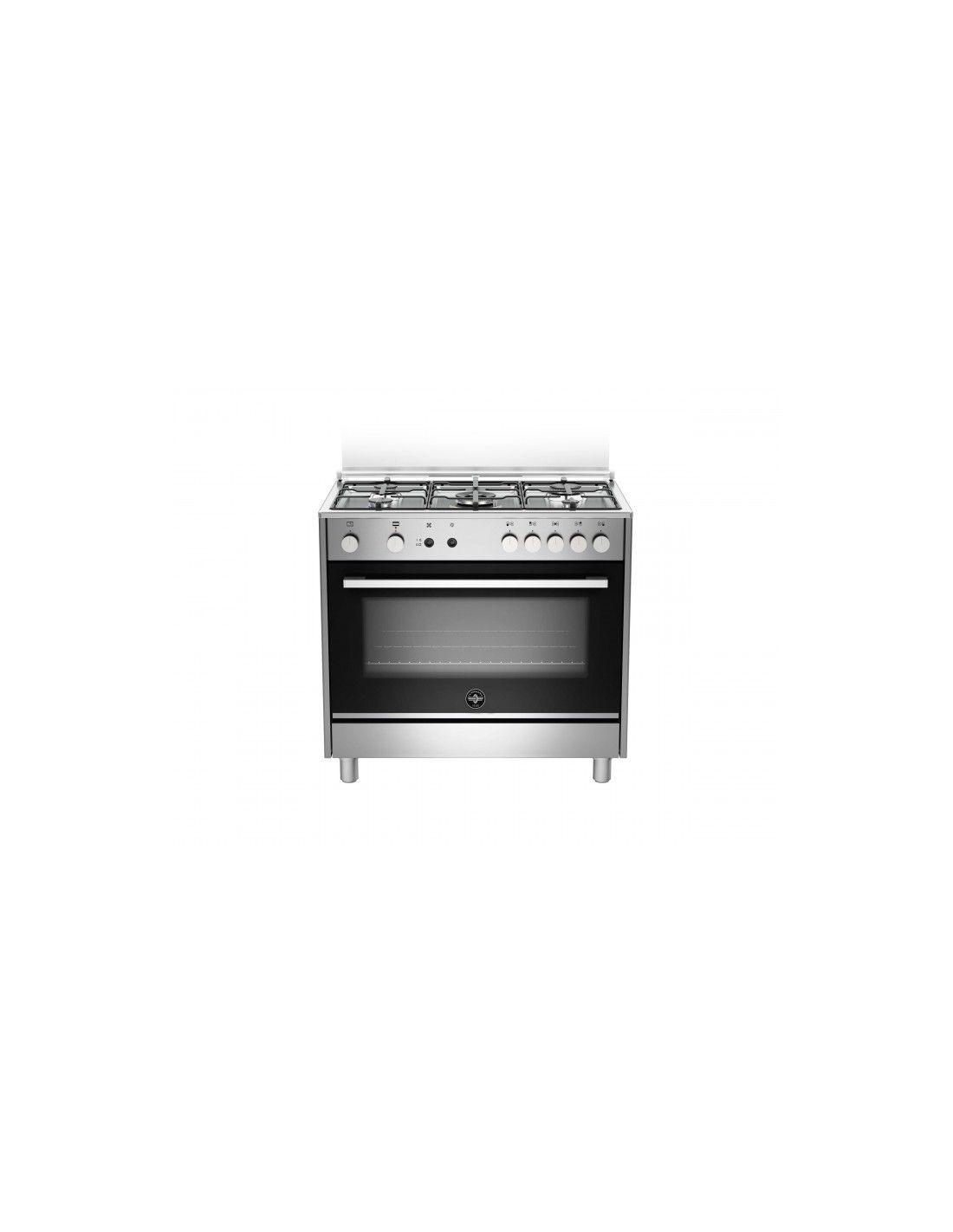 La Germania FTR965GXV Cucina Gas 5 Fornelli con Forno da 90 cm Acciaio inossidabile
