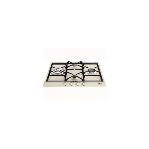 Smeg Piano Cottura Incasso Gas 4 Zone 60cm Panna Sr764po 8017709140915 — 2