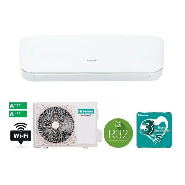 Hisense Condizion. 9000btu A+++/a+++ Fresh Air Wifi Qj25xj3ag/as25xv04w 6926597759302