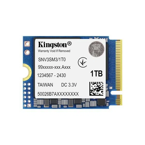Kingston 1000G NV3 M.2 2230 PCIE4.0 NVME SSD 0740617349955 — 2