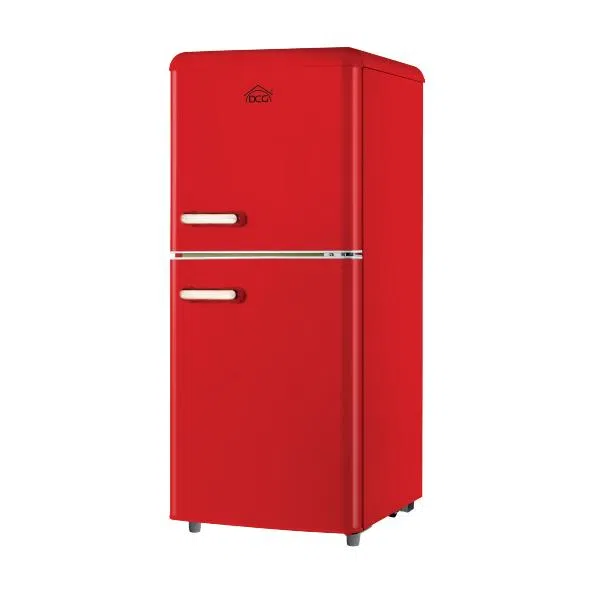 Dcg Frigo Doppia Porta Linea Retro' 110lt E Rosso Mf110rcdp 8052780964807 — 2