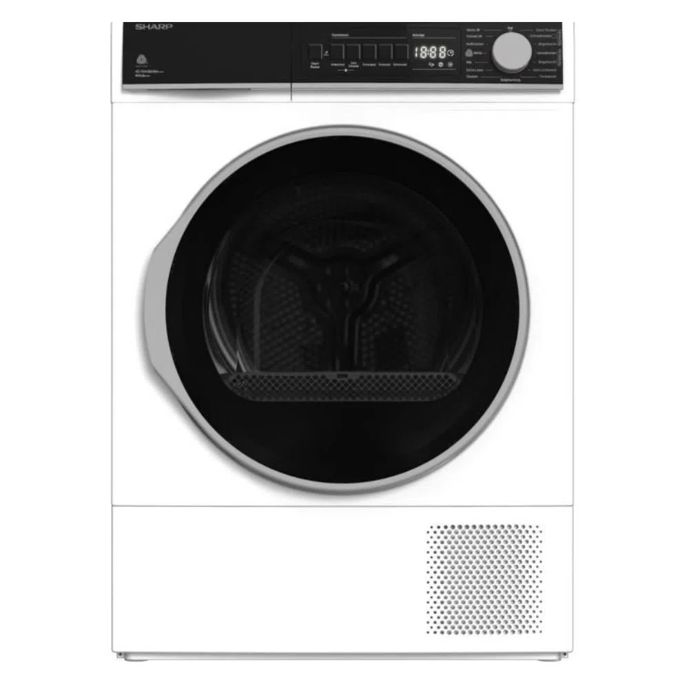 Asciugatrice Sharp KDNHB0S7GWD 10 kg con pompa di calore bianco classe D