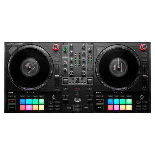 Hercules Controller disc jockey InpulseT7 Controller disc jockey Hercules 4780928 DJCONTROL Inpulse T7 Black 3362934746285