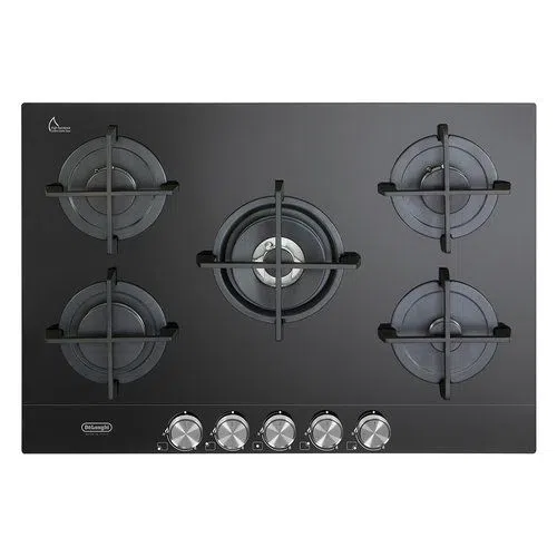 De Longhi Piano cottura gas Nsl575Nc Piano cottura gas De Longhi LIFE Nsl 575 Nc Black 8024651211341