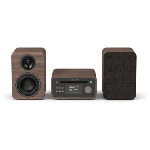 Pure Compatto HI FI StereoMiniBluetooth Compatto HI FI Pure 254592 CLASSIC Stereo Mini Bluetooth Coffee brown 0759454301866