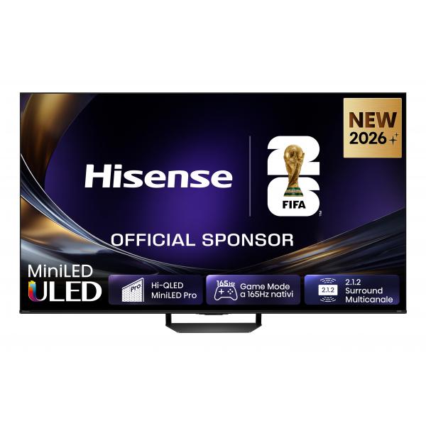 Hisense 65U7S PRO TVC LED 65 MINILED SMART TV HDR10+ 165HZ 2000 NIT DOLBY VISION ATMOS P. CENTRAL 6942351437293