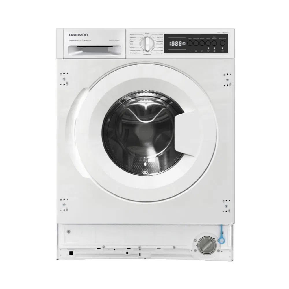 Lavatrice da incasso Daewoo WMIC84XWB1IT 1400 giri 8 kg. bianco classe B