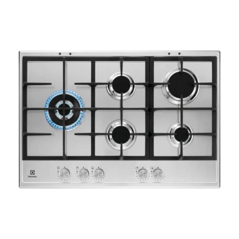 Electrolux PIANO COTTURA gas SERIE 600 Kgs7566S2X Inox 5 fuochi 7332543829507