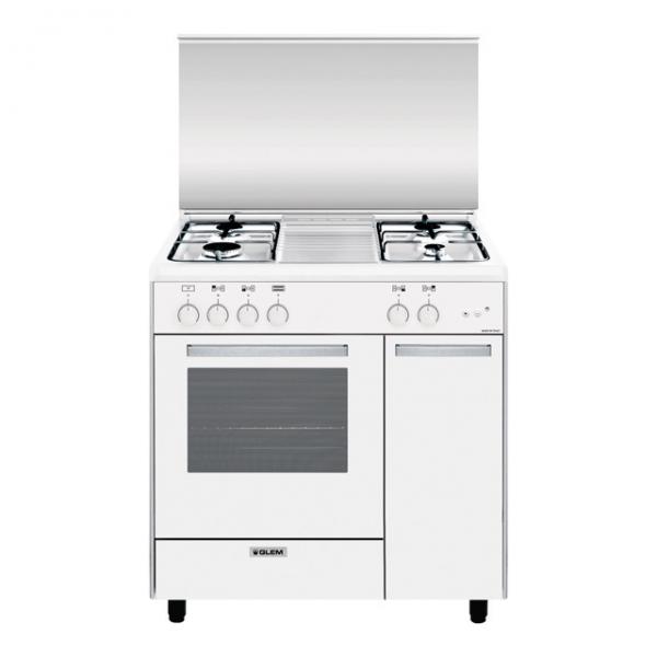 Glem Gas CUCINA 80X50 4F GAS BIANCA8052745124215
