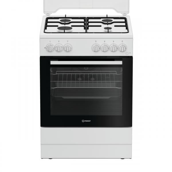 Indesit Cucina A Gas 4 Bruc.forno Elettrico 73lt 60x60 Bianco I6g3pmw 8050147715802