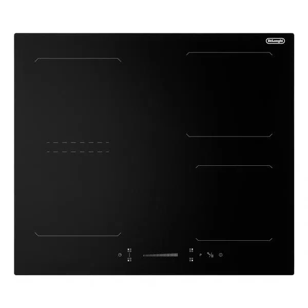 De Longhi PIANO INDUZ 60CM 2Z+1Z BRIDGE FUNZIONE ANTITRABOCCO TOUCH NERO8024651214793