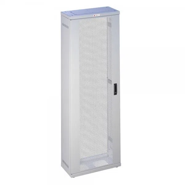 Techly Professional Armadio ETSI 21'' 47 unità prof. 600 Porte Grigliate Grigio