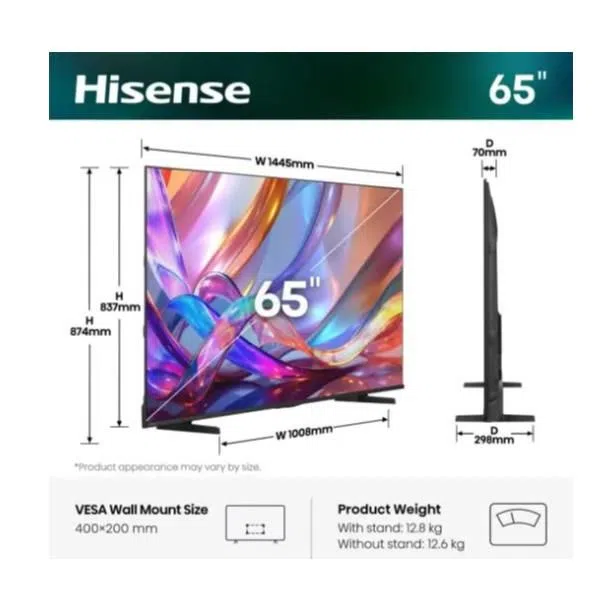 Hisense 65 E79S QLED 4K UHD SMART VIDAA 6942351431741 — 2