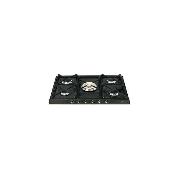Smeg Piano Cottura Incasso Gas 5 Zone 70/75cm Antracite Sr775ao 8017709140854 — 2