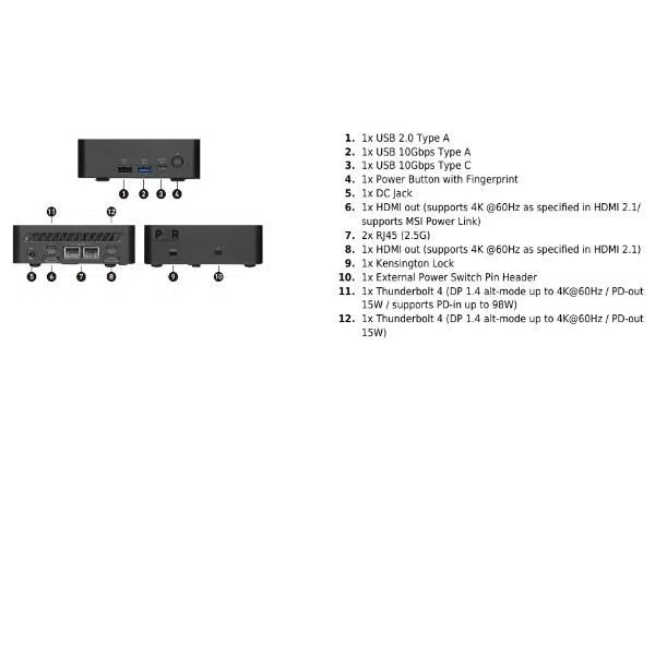 Msi CUBI NUC AI+ 3MG-002EU 4711377431217 — 2