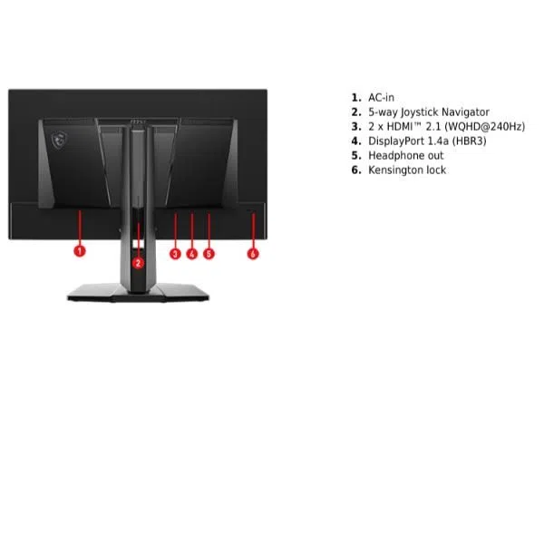 Msi MAG 274QP QD-OLED X24 4711377373982 — 2