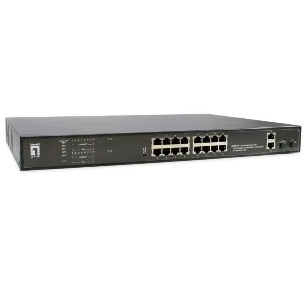 Level One 20-PORT GIGABIT POE SWITCH 4015867223895