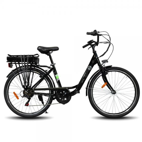 Emg SEA-TY NERO E-BIKE CITY 26" AUTO:80KM 250W 460WH 8011000041971