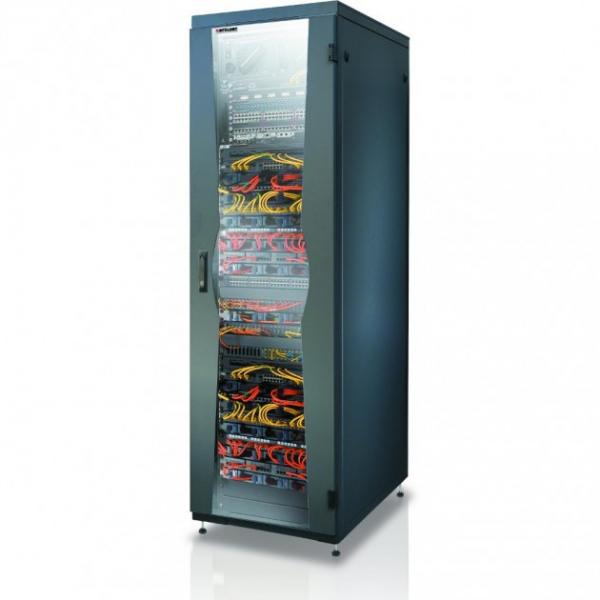 Intellinet Armadio NetRack 19'' 600x600 24 Unità Nero da Assemblare