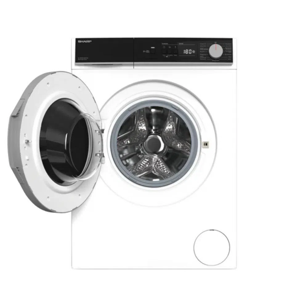 Lavatrice Sharp ESNFA814BWNNA carica frontale a libera installazione 8 kg 1400 rpm classe A