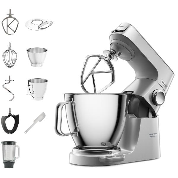 Kenwood IMPASTATRICE 1200W 7LT 10VEL.3 ACCESS. INOX5011423002354