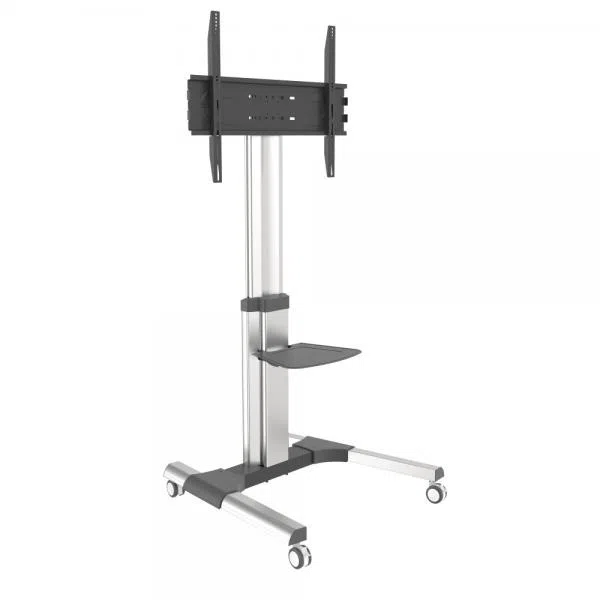 Techly Supporto a Pavimento con una Mensola Trolley TV LCD/LED/Plasma 50-92''