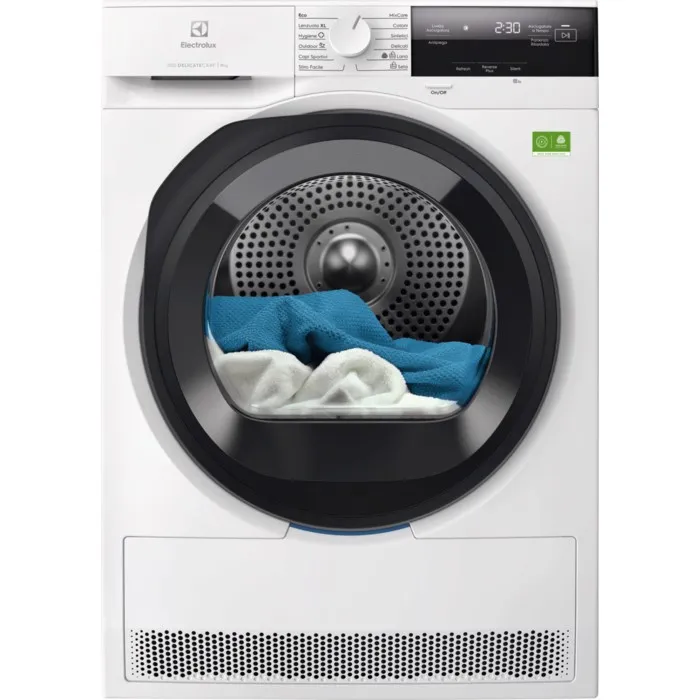 Electrolux EW7H39B ASCIUG 9KG B (AB) INV W.GREEN OBLO NERO LUCE CAREDRUMGRUPPI 7333394131115