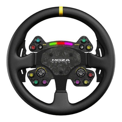 Moza Racing Volante simulatore guida RSV2SteeringWheel Volante simulatore guida Moza Racing RS025 RS V2 Steering Wheel Black 6973137270216