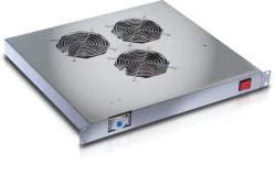 Intellinet Ventole per Rack 19'' 3 Ventole con Termostato Grigio