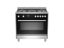 LA GERMANIA FTR965GXT - CUCINA 5 FUOCHI GAS, FORNO A GAS VENTILATO, 90X60 CM, CLASSE A+