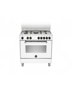 La Germania AMN855EBV Cucina Gas 5 Fornelli con Forno Elettrico Bianco