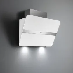 Cappa Falmec A Parete Flipper NRS Finitura Vetro Bianco Satinato Da 85 Cm - CFPN85.E2P2 ZZZF490F