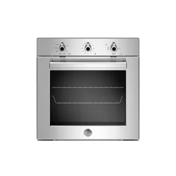 Forno da Incasso a Gas Bertazzoni 60 cm 5 Funzioni Classe A Grill Gas Serie Professional Acciaio Inox F605PROGKX