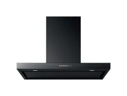 Cappa Falmec PLANE BLACK NRS Silence Nrs a parete cm 90 - acciaio nero - motore 800 m3/h - CPLN90.E24P2 EUN490F