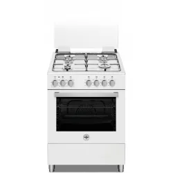 LA GERMANIA SE664EB CUCINA 60x60 4 FUOCHI A GAS FORNO ELETTRICO VENTILATO BIANCO