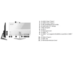 Msi MODERN AM242 1M-2280EU 4711377437387