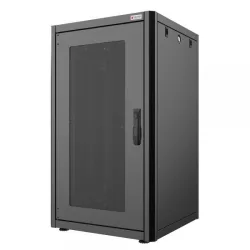 Techly Professional Armadio Rack 19'' 600x600 12 Unità Nero serie Easynet