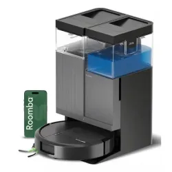 Roomba ASP. ROBOT E LAVAPAVIMENTI CON BASE DI LAVAGGIO AUTOMATICO BLACK5061083614855