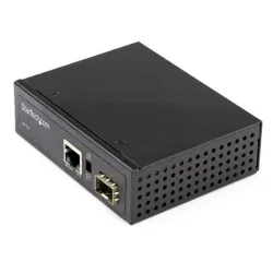 Startech CONVERTITORE POE+ FIBRA A RJ45 0065030889636