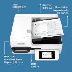 Epson WORKFORCE DS-71000WN SCANNER 8715946737386