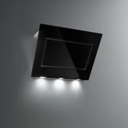 Cappa FALMEC QUASAR Cappa a parete 80 cm 800 m3/h - Vetro Nero